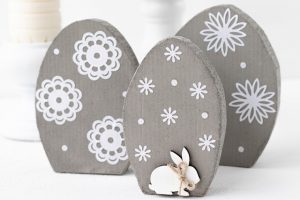 Decoración de Pascua Para Casa de Cemento