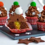 receta de cupcakes de chocolate rellenos de naranja