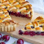 receta de tarta con cerezas